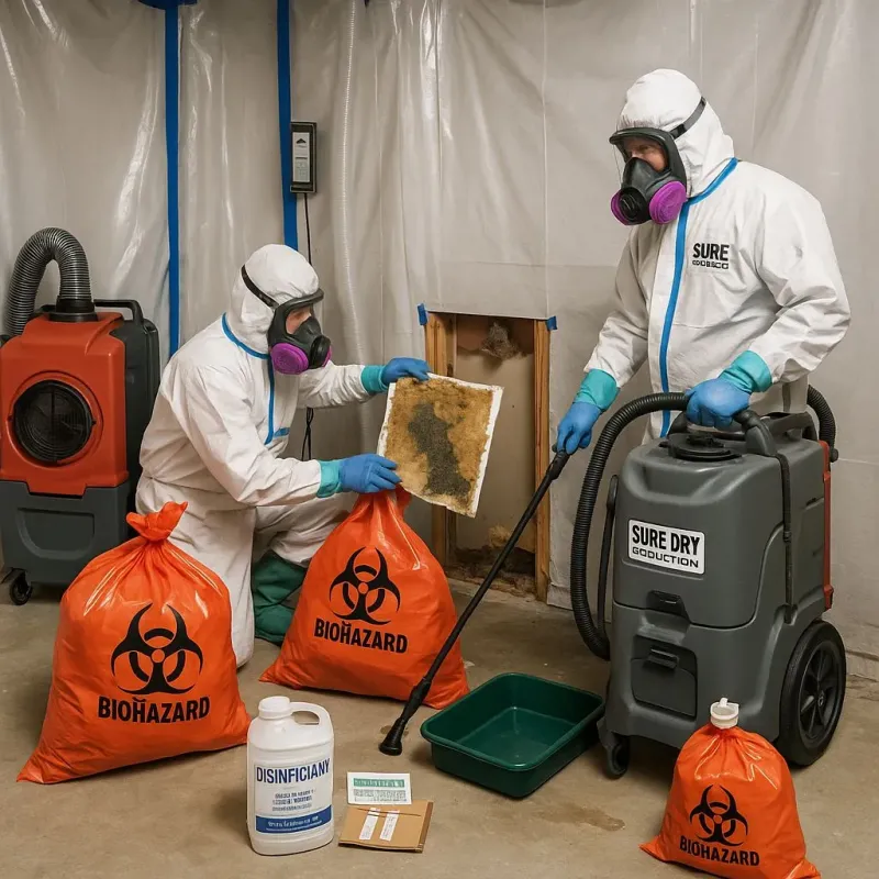Contaminated Water Handling Protocols process in Prentiss County, MS