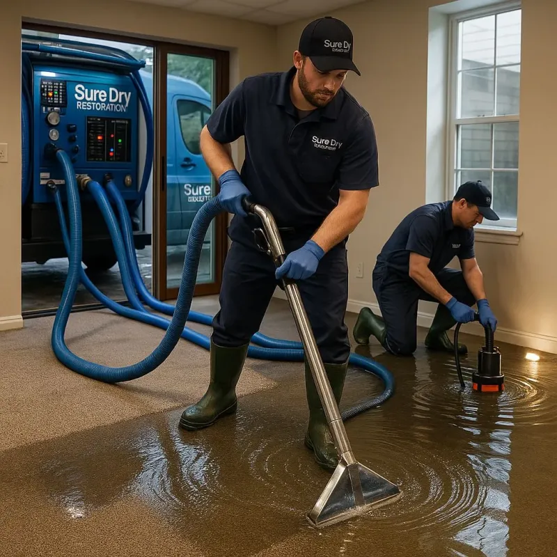 Water Extraction and Removal process in Prentiss County, MS